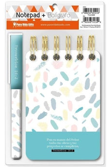 Libreta + Bolígrafo: Pon en las Manos del Señor