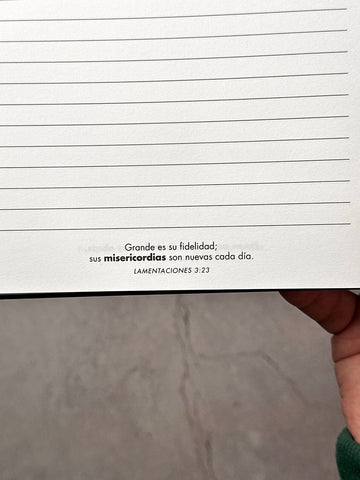 Image of Libreta de Anillas con Elásico Grande es su Fidelidad