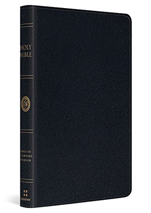 ESV THINLINE BIBLE (BLACK GENUINE LEATHER)