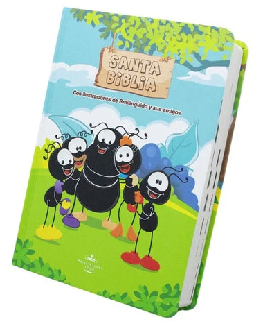 Image of Biblia RVR 1960 Smilinguido Infantil Letra Grande con Ilustraciones