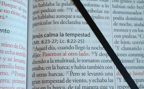 Image of Biblia RVR 1960 Letra Súper Gigante Negro Símil Piel