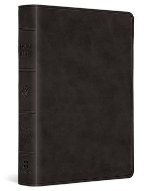 ESV VALUE LARGE PRINT COMPACT BIBLE (TRUTONE, BLACK)