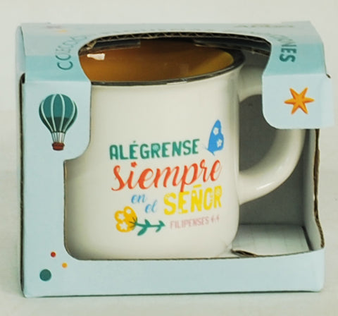 Image of Taza Pequeña 3OZ. Colección Pequeñas Bendiciones. Alégrense