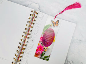 Marcador de Libro con Tassel. Por lo Tanto