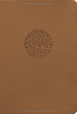 Biblia NTV Valor Prémium Letra Grande con Filament Símil Piel Café Claro