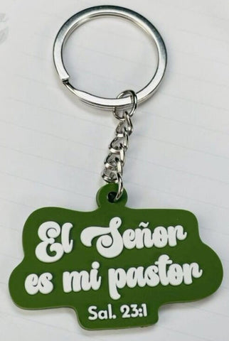 Image of Llavero Caucho. El Señor es mi Pastor