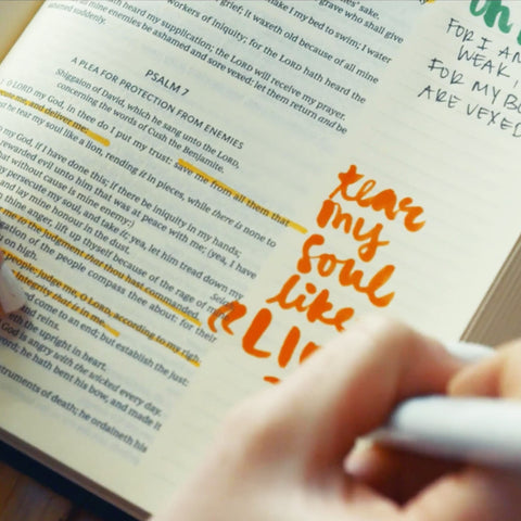 Image of KJV Large Print Bible, Journal the Word, Reflect, Journal or Create Art Next to Your Favorite Verses
