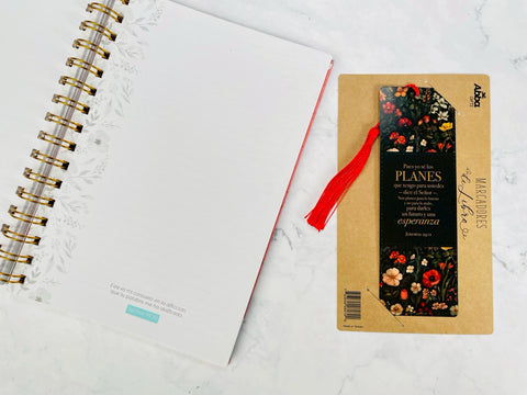 Image of Marcador de Libro con Tassel. Yo sé los Planes