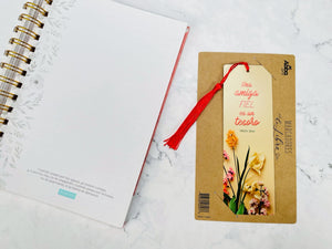 Marcador de Libro con Tassel. Una Amiga Fiel