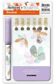 Libreta + Bolígrafo: La Fe Es la Garantía