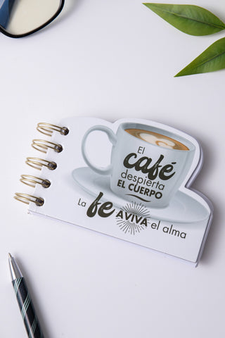 Image of Libreta Troquelada Café