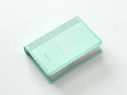 Biblia RVR 1960 Letra Grande Tamaño Manual Neoclassic Turquesa Símil Piel