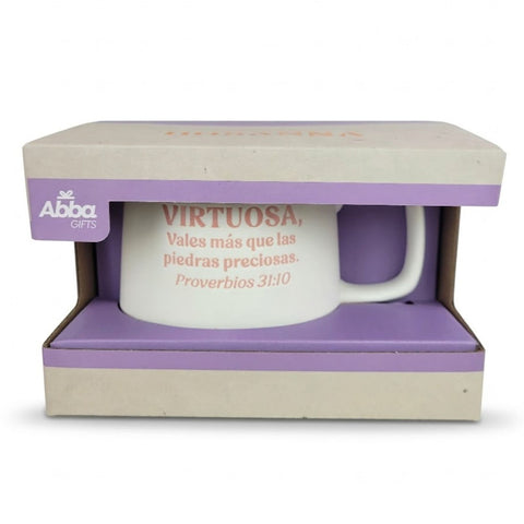 Image of TAZA 20 OZ. HOSANNA.MUJER VIRTUOSA