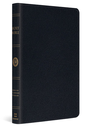 ESV THINLINE BIBLE (BLACK GENUINE LEATHER)