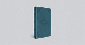 ESV THINLINE BIBLE (TRUTONE, DEEP TEAL, ROTUNDA DESIGN)