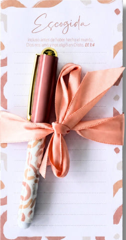 Image of Notepad y Bolígrafo Escogida