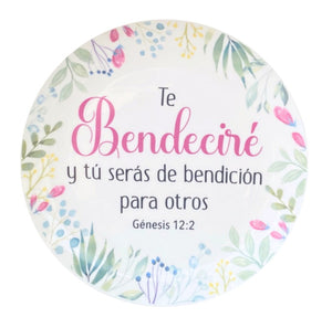 Platos Decorativos Diseños 2026 "Te Bendeciré"