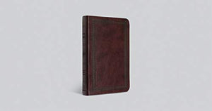 ESV VALUE COMPACT BIBLE (TRUTONE, MAHOGANY, BORDER DESIGN)