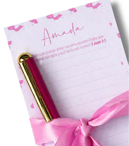 Image of Notepad y Bolígrafo Amada
