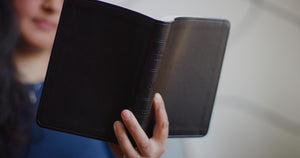 ESV VALUE LARGE PRINT COMPACT BIBLE (TRUTONE, BLACK)