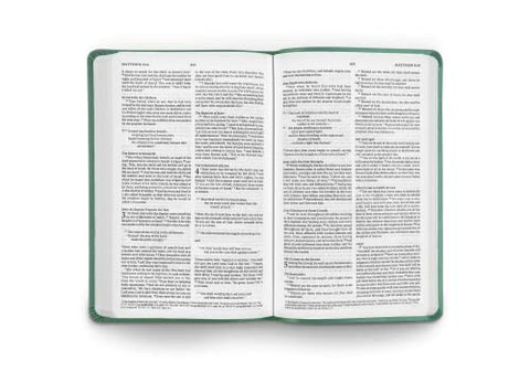 Image of ESV VALUE THINLINE BIBLE (TRUTONE, TEAL, ORNAMENT DESIGN)