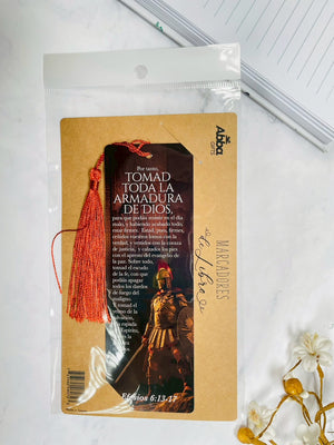 Marcador de Libro con Tassel. Armadura