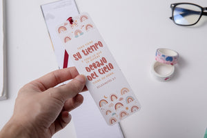 Marcador de Libro con Ribbon Todo Tiene su Tiempo