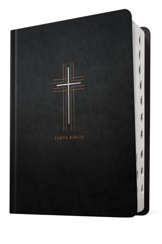 Image of BIBLIA NTV MARGEN AMPLIO FILAMENT TAPA DURA CRUZ INDICE