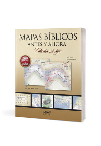 Image of Mapas Bíblicos Antes y Ahora: Edición de Lujo