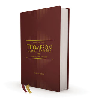 NKJV, THOMPSON CHAIN-REFERENCE BIBLE, HARDCOVER, RED LETTER, COMFORT PRINT