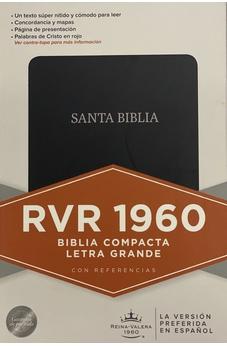 Biblia RVR 1960 Compacta Negro