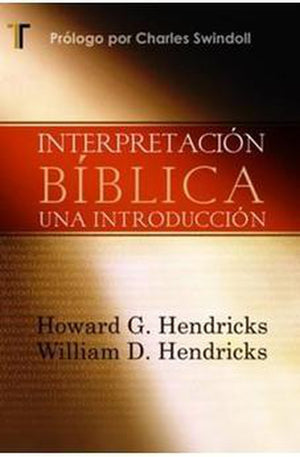 Interpretacion Bíblica una Introduccion
