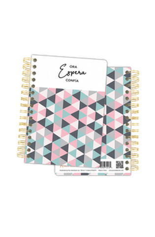 Image of Libreta Espiral Pequeña- Ora Espera Confia