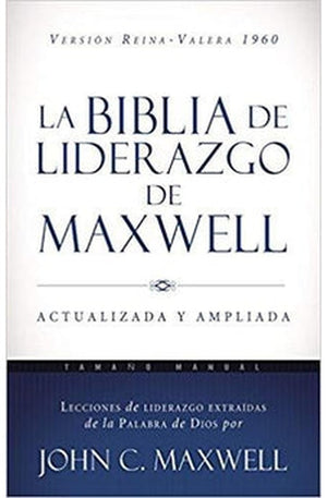 Biblia RVR 1960 Liderazgo Maxwell Tamaño Manual Tapa Dura