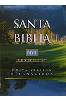 Biblia NVI de Imitación Piel Rojo
