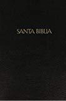 Biblia RVR 1960 KJV Bilingüe Piel Negro