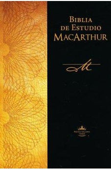 Biblia RVR 1960 de Estudio MacArthur Índice Tapa Dura