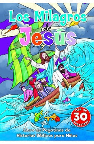 Los Milagros de Jesús Libro de Pegatinas