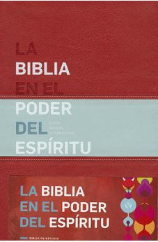 Biblia NVI Poder Espíritu Duotono Rojo Celeste