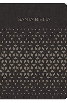 Biblia RVR 1960 para Regalos y Premios Negro Plata Símil Piel