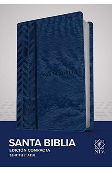 Biblia NTV Compacta Azul Sentipiel