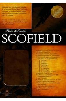 Biblia RVR 1960 de Estudio Scofield Chocolate Imitación Piel
